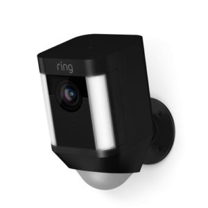 ring beveiligings camera zwart